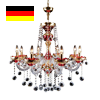 Немецкие хрустальные люстры