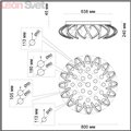 Потолочная люстра 4030/50CL Cralli от Odeon Light (3)