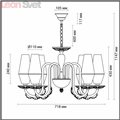 Подвесная люстра 3920/6 Felicia от Odeon Light (3)