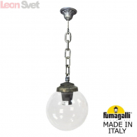 Подвесной уличный фонарь Globe 250 G25.120.000.BXE27 Fumagalli