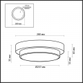 Настенно-потолочный светильник влагозащищённый HOLGER 2746/2C от Odeon Light (3)