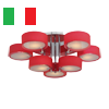 Потолочные итальянские люстры