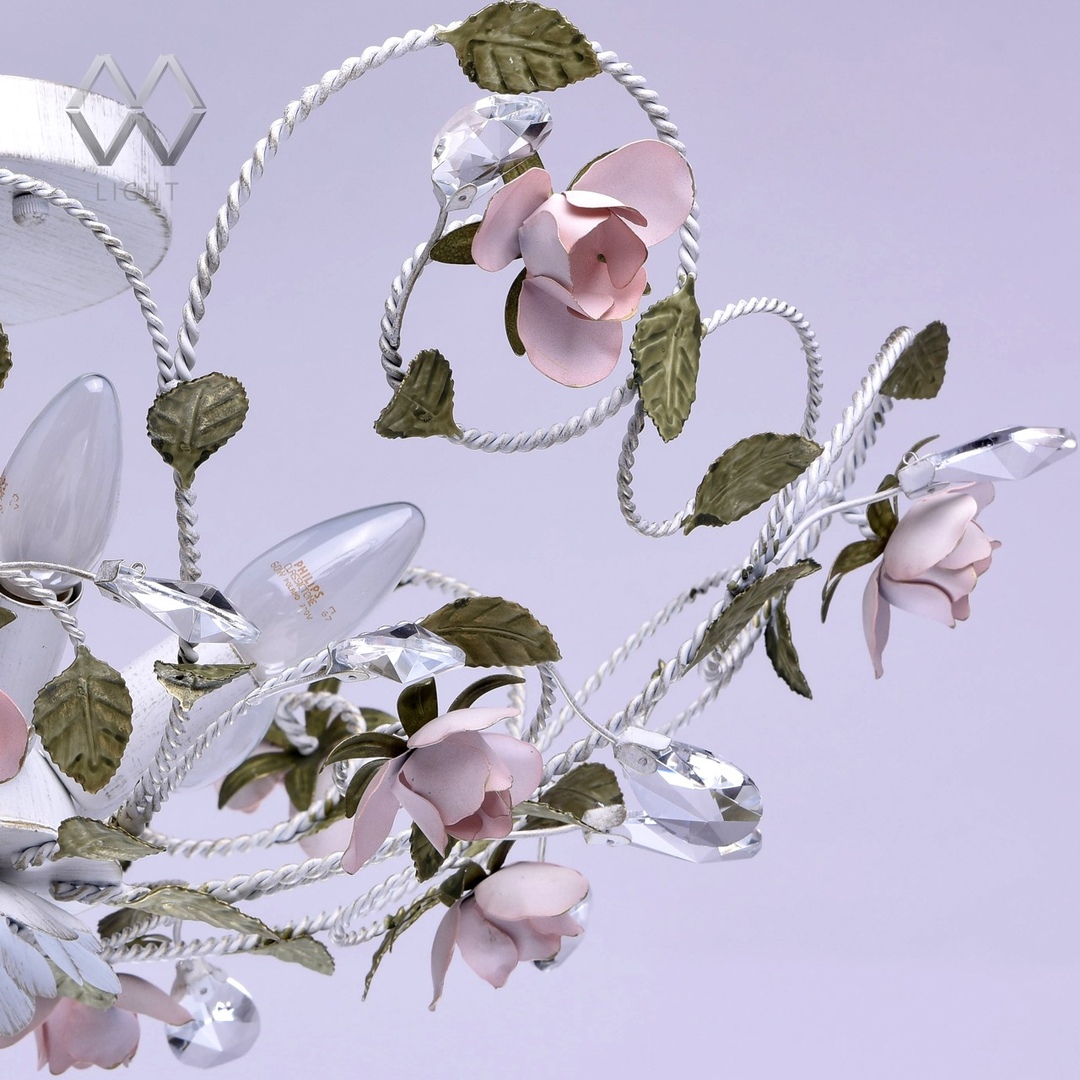 Люстры в стиле флористика