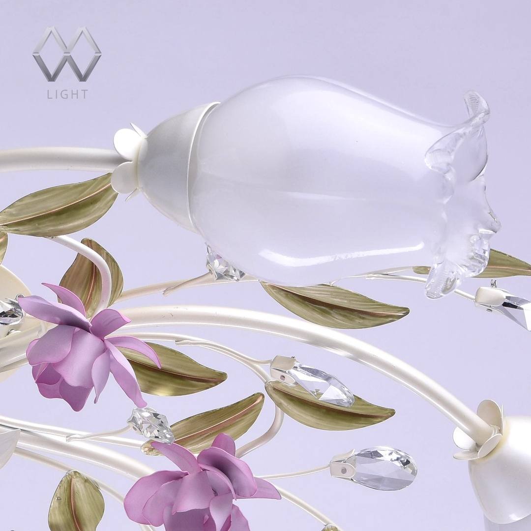 Люстры в стиле флористика