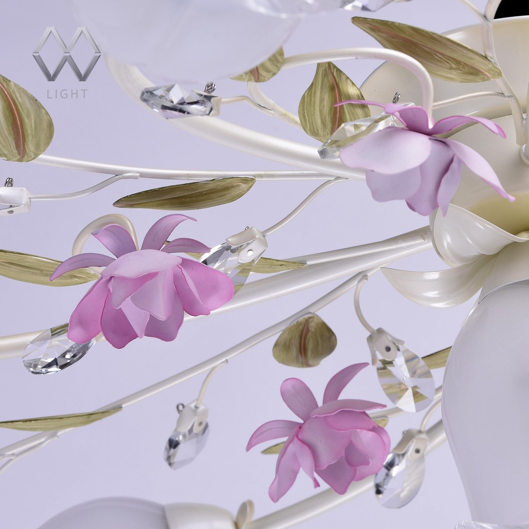 Люстры в стиле флористика