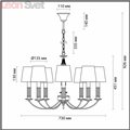 Подвесная люстра Argello 3615/8 от Lumion (3)