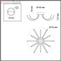 Потолочная люстра 4027/96CL Gia от Odeon Light (3)