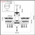 Подвесная люстра 4004/8 Madlen от Odeon Light (3)