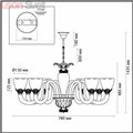 Подвесная люстра 4003/8 Floriana от Odeon Light (3)