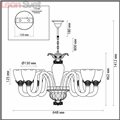 Подвесная люстра 4003/6 Floriana от Odeon Light (3)