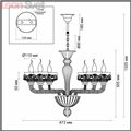 Подвесная люстра 4001/6 Barclay от Odeon Light (3)