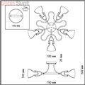 Потолочная люстра 3952/5C Credo от Odeon Light (3)