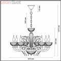 Подвесная люстра 3934/8 Caramella от Odeon Light (3)