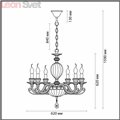 Подвесная люстра 3929/6 Siena от Odeon Light (3)