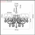 Подвесная люстра 3925/8 Persia от Odeon Light (3)