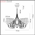 Подвесная люстра 3922/6 Adriana от Odeon Light (3)