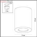 Потолочный накладной светильник 3570/1C Aquana от Odeon Light (3)