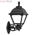 Настенный уличный фонарь Bisso Black Cefa U23.131.000.AYE27 Fumagalli (2)