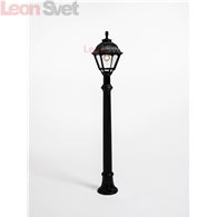 Уличный низкий фонарь Aloe R Black Cefa U23.163.000.AXE27 Fumagalli