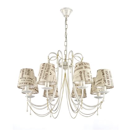 Подвесная люстра Tarsia E 1.1.8 WG от Arti Lampadari