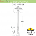 Уличный фонарь Globe 300 G30.157.S20.BXE27DN Fumagalli (3)
