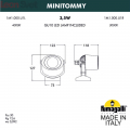 Архитектурная подсветка Minitommy 1M1.000.000.WXU1L Fumagalli (3)