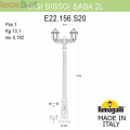 Уличный фонарь Saba K22.156.S20.WXF1R Fumagalli (5)