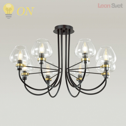 Люстра потолочная Ilona 3708/8C от Lumion