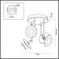Светильник потолочный Uliss 3811/28CL от Odeon Light (3)