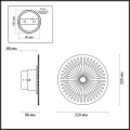 Настенный светильник Astra 3856/16WL от Odeon Light (4)