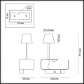 Настенный светильник-полка с подсветкой/USB Sven 4161/6WL от Odeon Light (4)