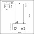 Подвес Domus 4192/31L от Odeon Light (3)