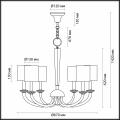 Люстра Malle 4197/6 от Odeon Light (3)