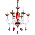Подвесная люстра Simona 5125/10_LM-6 от Divinare