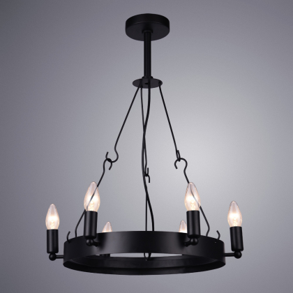 Подвесная люстра Bastaglia A8811SP-6BK от Arte Lamp