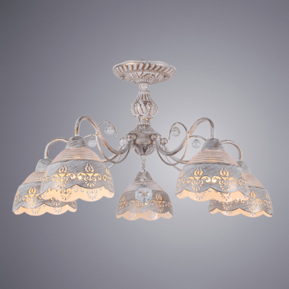 Потолочная люстра Sicilia A9106PL-5WG от Arte Lamp
