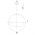 Подвесная люстра Spazio 1159/02_LM-4 от Divinare (6)