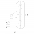 Настенный светильник Cottero 5002/05_AP-5 от Divinare (3)