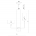 Люстра подвесная 5933/01 LM-8 из серии Porta от Divinare (6)