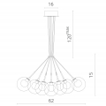 Подвесная люстра Grappolo 7720/02_SP-19 от Divinare (5)
