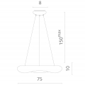 Подвесная люстра Levita 8003/75_SP-1 от Divinare (2)