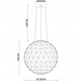 Подвесная люстра Cristallino 1610/02_SP-140 от Divinare (3)