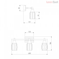 Настенный светильник 20129/3 хром от Евросвет (5)