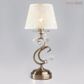 Настольная лампа 1448/1T античная бронза Strotskis  от Евросвет