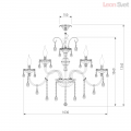 Люстра 124/10+5 Strotskis от Bogates (6)