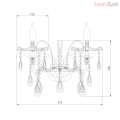 Настенный светильник 125/2 Strotskis от Bogates (5)