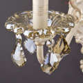 Настенный светильник 3281/2 белый с золотом/тонированный хрусталь Strotskis от Евросвет (3)
