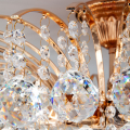 Потолочный светильник 3299/9 золото/прозрачный хрусталь Strotskis от Евросвет (2)