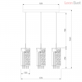 Подвесной светильник 1181/3 хром от Евросвет (5)