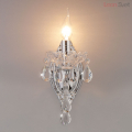 Настенный светильник 3188/1 хром/прозрачный хрусталь Strotskis от Евросвет (2)